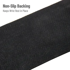 Mind Reader Memory Foam Gaming Ergonomic Keyboard and Mouse Wrist Rest Set, Black (WRESTGEL-BLK)