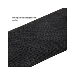 Mind Reader Memory Foam Gaming Ergonomic Keyboard and Mouse Wrist Rest Set, Black, 3/Pack (3WRESTGEL-BLK)