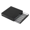 Mind Reader Metal Single Serve Coffee Pod Drawer, 36 Pod Capacity, Black (MTRAY-BLK)
