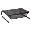 Mind Reader Monitor Stand Ventilated with Paper Tray, Black (MESHKING-BLK)