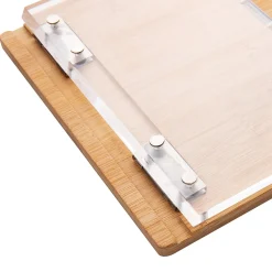 Mind Reader Monitor Stand and Laptop Riser, Brown (MODMONSTA-BRN)