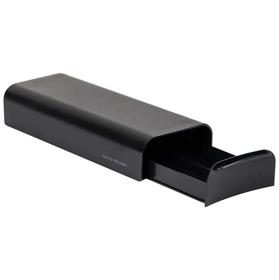 Mind Reader Plastic Coffee Pod Storage Drawer For 12-14 Capacity, Black (TRY03-BLK)