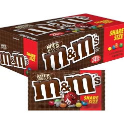 M&M's Milk Chocolate, 3.14 Oz. (MMK24)