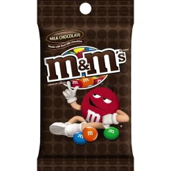 M&M'S Milk Chocolate Candy, 5.3 oz. Bag, 12/Pack (MMM01731)