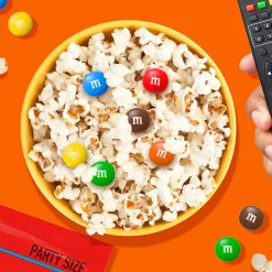 M&M's Party Size Peanut Butter Milk Chocolate Candy Pieces, 34 oz. (MMM55085)