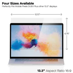 Mobile Pixels Privacy Filter for 13.3" Monitor (108-1001P02)