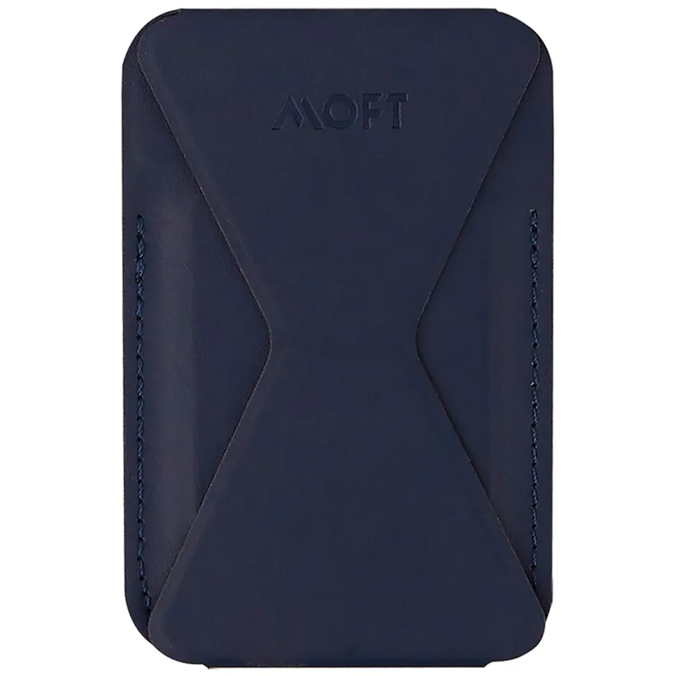 MOFT Snap-on Phone Stand and Wallet for iPhone 12 and 13 Series, Oxford Blue (MS007MS-1-BU2021)