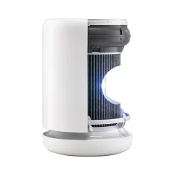 Molekule Air Mini+ True HEPA Tabletop Air Purifier, 5-Speed, White (MN2PH-US)