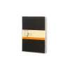 Moleskine Cahier Journal, 7.5" x 9.75", Narrow Ruled, Black, 120 Pages, 3/Pack (705014)