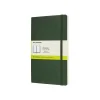 Moleskine Classic Pocket Notebook, 5" x 8.25", Wide Ruled, 120 Sheets, Green (629063)