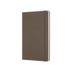 Moleskine Classic Professional Notebooks, 5" x 8.25", Wide Ruled, 120 Sheets, Brown (715352)