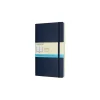 Moleskine Classic Soft Cover Notebook, 5" x 8.25", Sapphire Blue (854764XX)