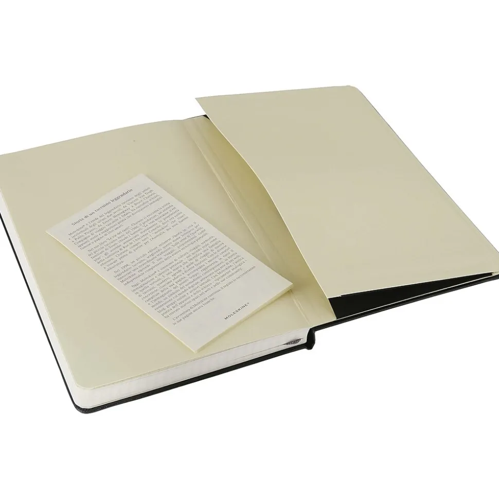 Moleskine Classic X-Large Professional Notebooks, 7.5" x 9.75", 96 Sheets, Black (707261)