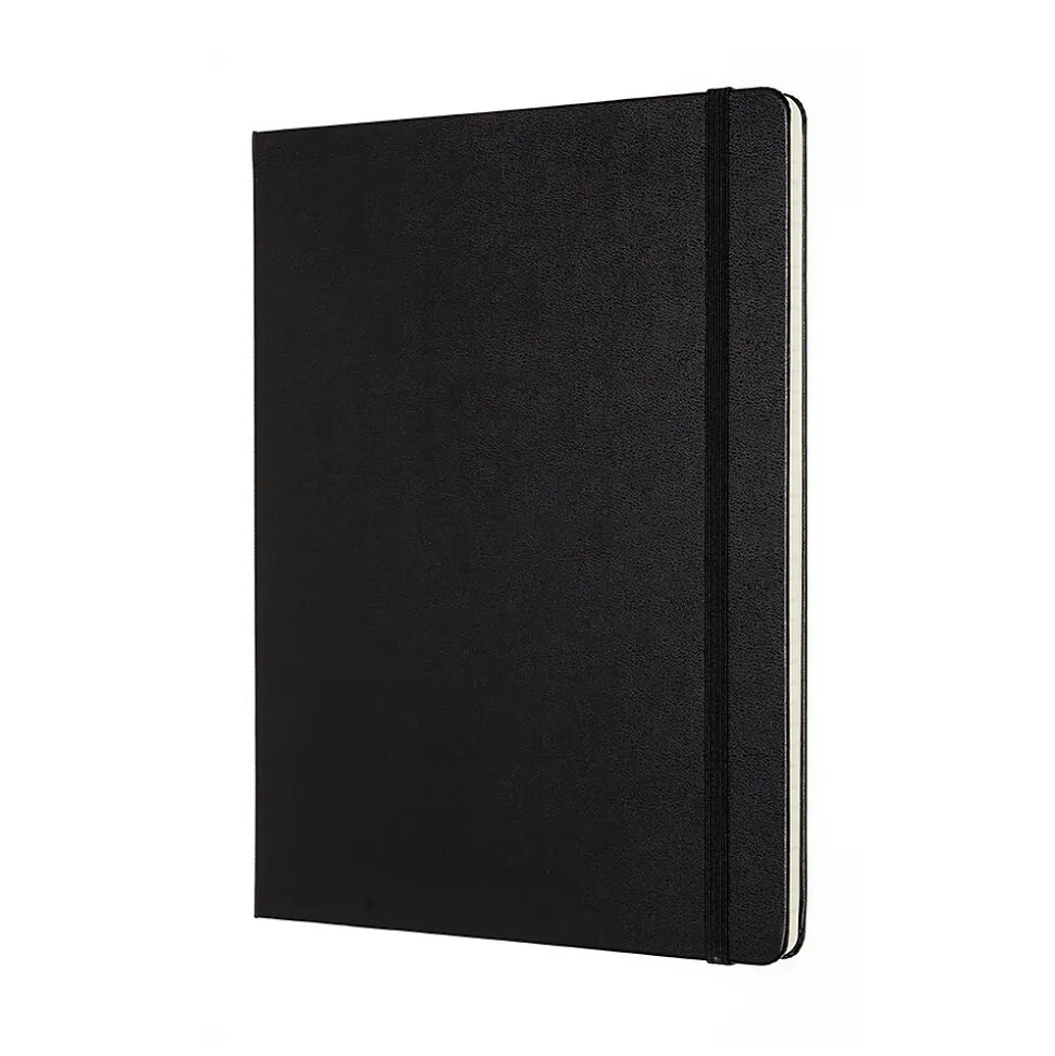 Moleskine Folio Professional Notebooks, 7.5" x 9.75", College Ruled, 96 Sheets, Black (620800)