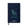 Moleskine Harry Potter Expecto Patronum Limited Edition Notebook, 5" x 8.25", Narrow-Ruled, Blue/Teal (LEHP23QP060)