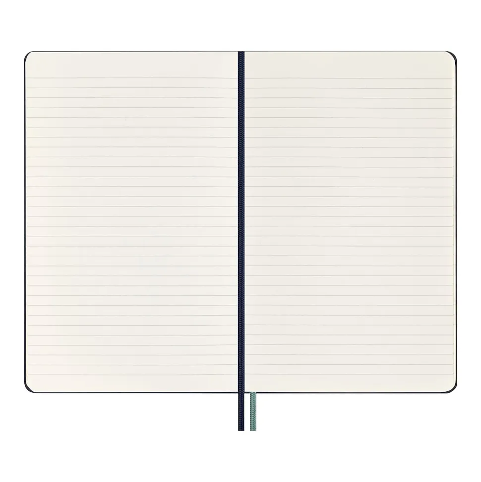 Moleskine Harry Potter Expecto Patronum Limited Edition Notebook, 5" x 8.25", Narrow-Ruled, Blue/Teal (LEHP23QP060)