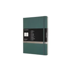 Moleskine Pro XL 1-Subject Professional Notebook, 7.5" x 9.75", Narrow Ruled, 192 Sheets, Green (620817)