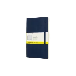 Moleskine Professional Notebooks, 5" x 8.25", Graph Ruled, 100 Sheets, Blue (715598)