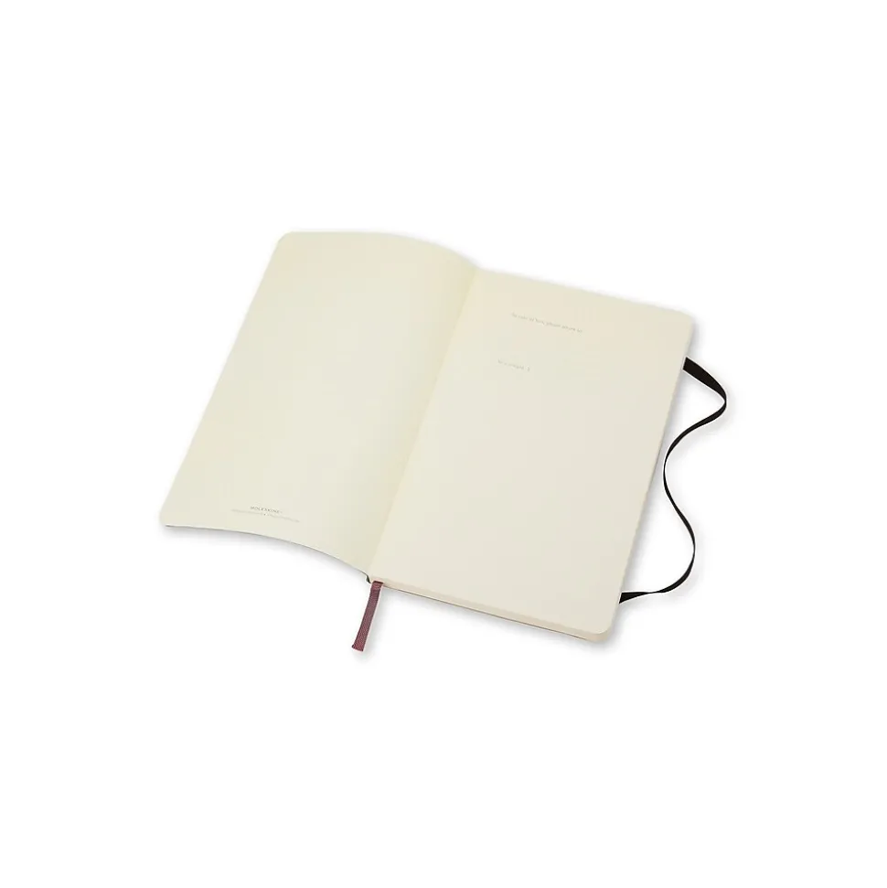 Moleskine Professional Notebooks, 5" x 8.25", College Ruled, 96 Sheets, Black (707162)