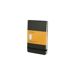 Moleskine Reporter Notebook, 3.5" x 5.5", Narrow Ruled, 96 Sheets, Black (705489)