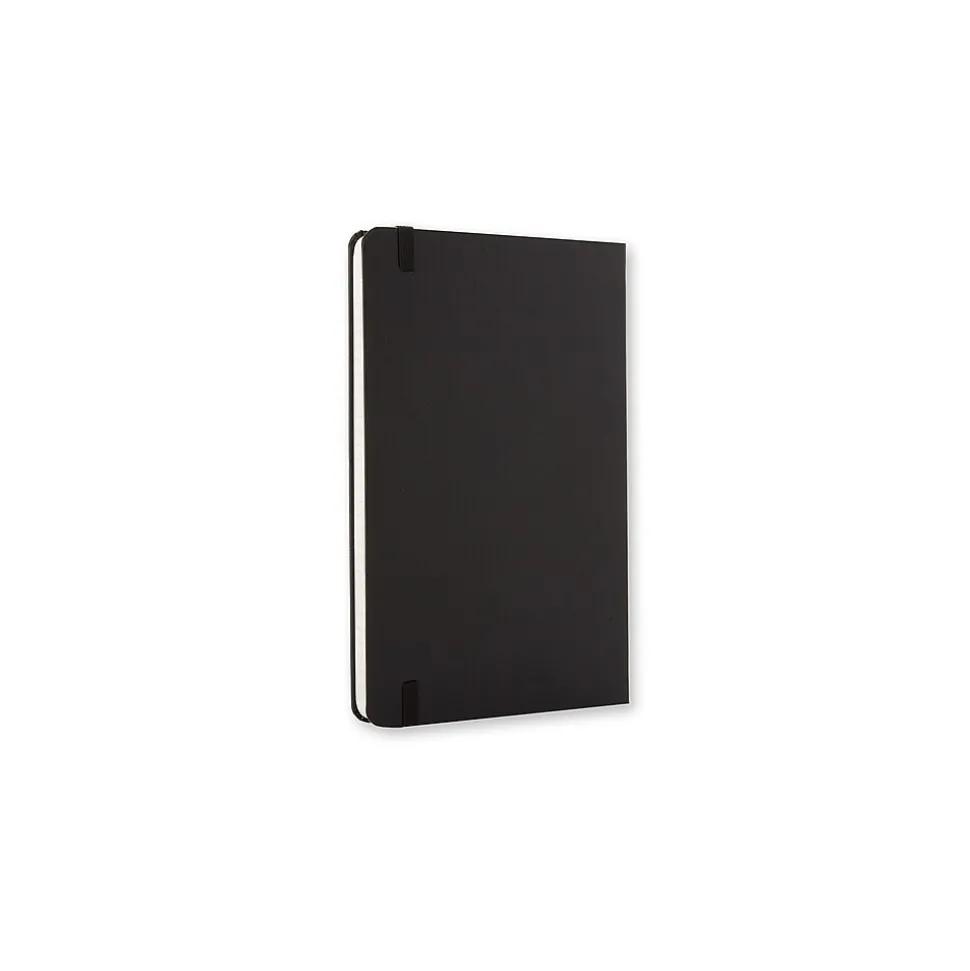 Moleskine 1-Subject Professional Notebook, 3.5" x 5.5", Narrow Ruled, 96 Sheets, Black (701009)