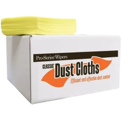 Monarch Brands Dusting Cloths, 23" x 24", Yellow, 4/Pack (NWW-DC2324-200M)
