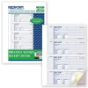 Money Receipt Forms, Carbonless, 3 Part, Hard Cover, 2-3/4" x 7", 200 Sets/Book (RED8L818)