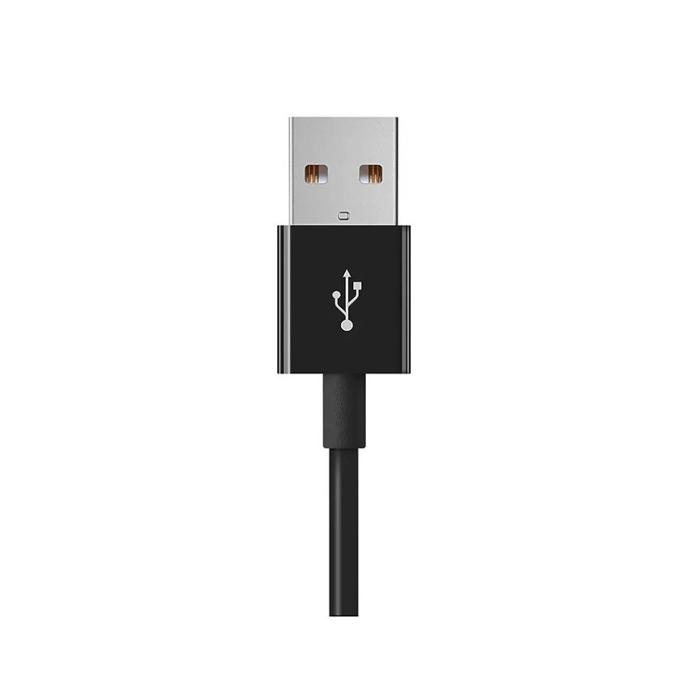 Monoprice 113919 6" USB-A to Micro-USB-B Power Cable, M/M, Black