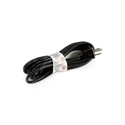Monoprice 15' 18AWG 3 Prong AC Power Cord Cable, Black (107690)