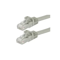 Monoprice 2' Cat-6 Networking Cable, Male to Male, Gray (109810)