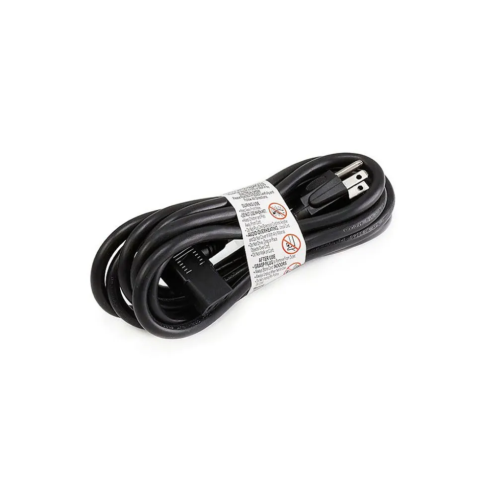 Monoprice 10' Extension Cord, 16 AWG, Black (105300)