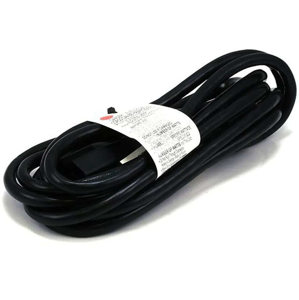 Monoprice 10' Extension Cord, 16 AWG, Black (105300)