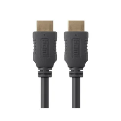 Monoprice® 4' High Speed HDMI Male to Male 28AWG Cable With Ferrite Cores, Black