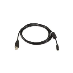 Monoprice 6' USB A to Mini-B 8pin Cable With Ferrites For Panasonic Nikon Digital Camera, Black