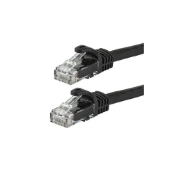 Monoprice FLEXboot Series 14' 24 AWG CAT-6 UTP Ethernet Network Cable, Black