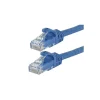 Monoprice FLEXboot Series 10' 24 AWG CAT-6 UTP Ethernet Network Cable, Blue