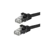 Monoprice FLEXboot Series 25' 24 AWG CAT-6 UTP Ethernet Network Cable, Black