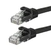Monoprice FLEXboot Series 7' 24 AWG CAT-6 UTP Ethernet Network Cable, Black