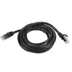 Monoprice FLEXboot Series 7' Cat5e UTP Ethernet Network Patch Cable, 24AWG, Black (111381)