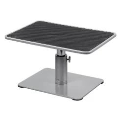 Monoprice Workstream Universal Adjustable Monitor Riser Stand, 4.6" to 6.5", Black/Gray (116250)