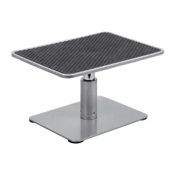 Monoprice Workstream Universal Adjustable Monitor Riser Stand, 4.6" to 6.5", Black/Gray (116250)