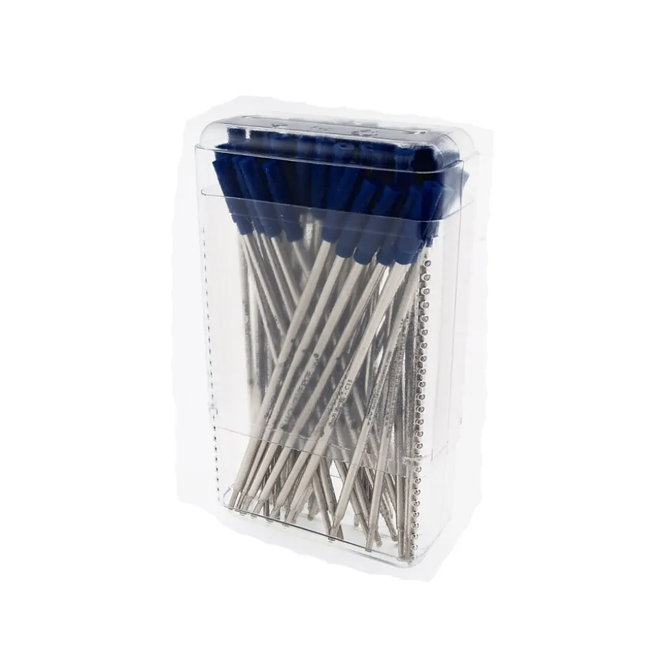 Monteverde® Medium Ballpoint Refill For Cross Ballpoint Pens, Blue/Black, 50/Pack
