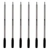Monteverde Medium Ballpoint Refill For Cross Ballpoint Pens, 6/Pack, Black