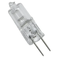 Moonrays 95499 20-Watt 12-Volt Halogen Bi-Pin Replacement Light Bulb, 2-Pack, Clear Glass