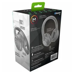 Morpheus 360 Comfort Plus Wired/Wireless Noise Canceling Over-Ear, Bluetooth, Slate Grey (HP6500G)