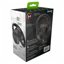 Morpheus 360 Comfort Plus Wired/Wireless Noise Canceling Over-Ear, Bluetooth, Pure Black (HP6500B)