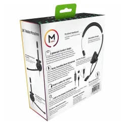 Morpheus 360 Connect USB-A Mono Computer Headset, Unified Communcations Certified, Black (HS5200MU)