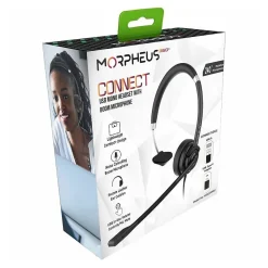 Morpheus 360 Connect USB-A Mono Computer Headset, Unified Communcations Certified, Black (HS5200MU)