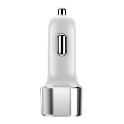 MOTA USB Car Charger for Universal, White (MT-USBCRW)
