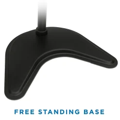 Mount-It! Adjustable Dual Monitor Freestanding Desk Stand, Up to 27